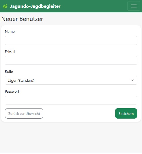 Benutzer und Rollenverwaltung